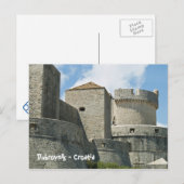 Dubrovnik - Carte postale Croatie (Devant / Derrière)
