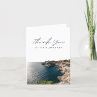 Dubrovnik Croatie Carte de remerciements vide