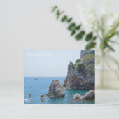 Dubrovnik Croatie Rocks Carte postale de vacances (Debout devant)