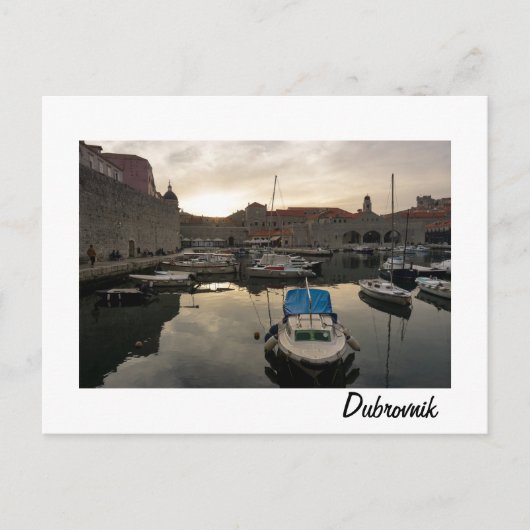 Dubrovnik Harbour Briefkaart (Voorkant)