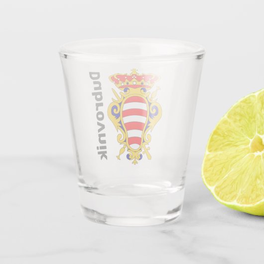 Dubrovnik heet glas (Achterkant)