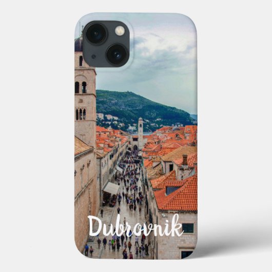 Dubrovnik hoofdstraat, Kroatië Case-Mate iPhone Case (Achterkant)