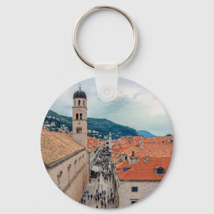 Dubrovnik hoofdstraat, Kroatië Sleutelhanger