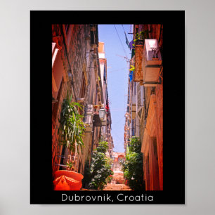 Dubrovnik in de Oude stadzalen II Poster