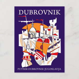 Dubrovnik, Joegoslavië Briefkaart