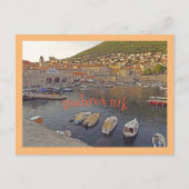 DUBROVNIK, KROATIE BRIEFKAART (Voorkant)