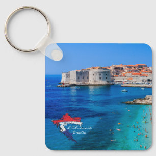 Dubrovnik Kroatië Hrvatska Adriatisch Zee Sleutelhanger