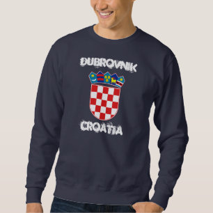 Dubrovnik, Kroatië met wapenschild Trui