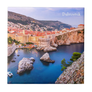 Dubrovnik Kroatië Tegeltje
