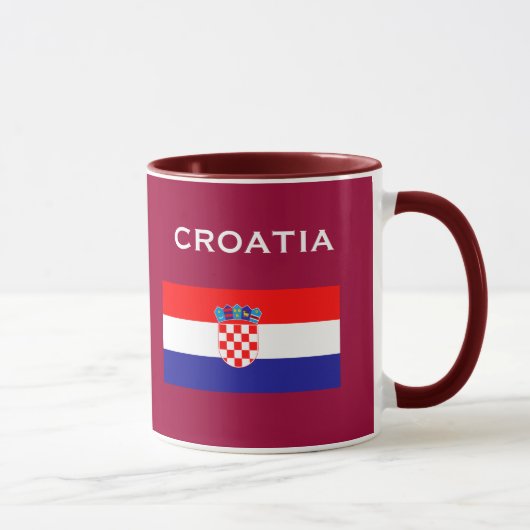 Dubrovnik, manteau de Croatia* de tasse de bras (Droite)