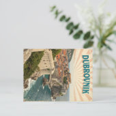 Dubrovnik middeleeuwse charme Briefkaart (Staand voorkant)