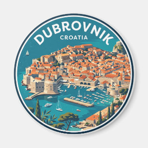 Dubrovnik Oude Stad Kroatië Magneet