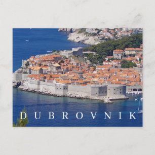 Dubrovnik panoramisch uitzicht briefkaart