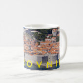 Dubrovnik panoramisch uitzicht mok (Voorkant rechts)