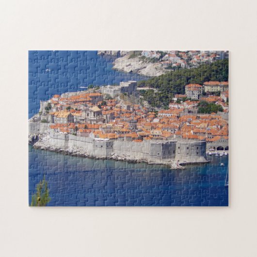 Dubrovnik panoramisch uitzicht puzzel (Horizontaal)