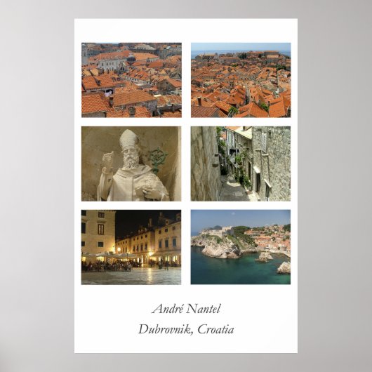Dubrovnik Poster (Voorkant)
