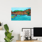 Dubrovnik Regatta Print van Lisa Lorenz (Thuiskantoor)