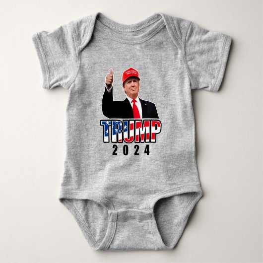 Dubs Up Donald Trump 2024 Romper (Voorkant)
