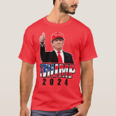 Dubs Up Donald Trump 2024 T-shirt (Voorkant)