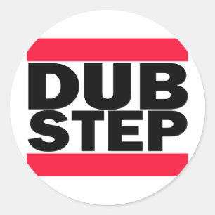 Dubstap Ronde Sticker