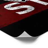 Dubstappgasmasker en hoofdtelefoons poster (Hoek)