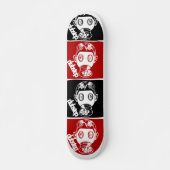 Dubstep Brushed Quadrant Board Skateboard (Voorkant)