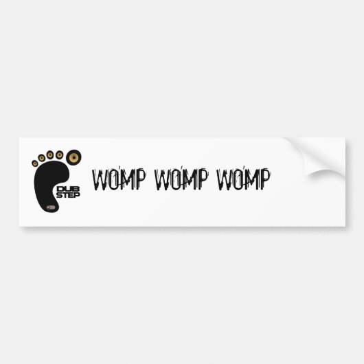 DubStep Bumpersticker (Voorkant)