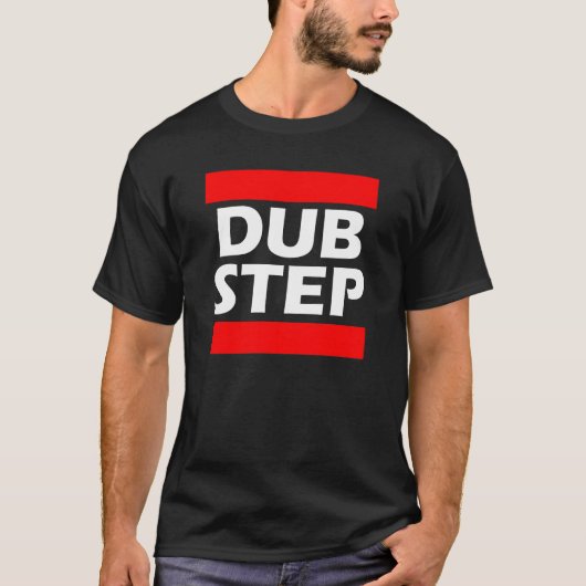 Dubstep Dark-Red T-shirt (Voorkant)