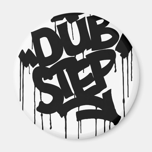 Dubstep FatCap Black Magneet (Voorkant)
