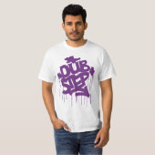 Dubstep FatCap Kush Paars T-shirt (Voorkant volledig)