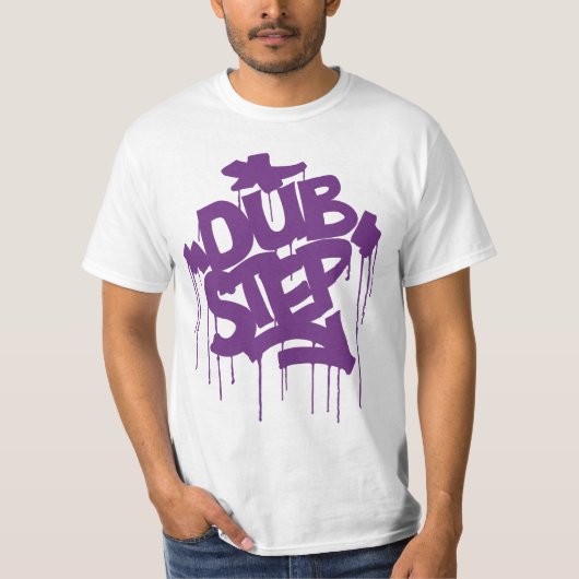 Dubstep FatCap Kush Paars T-shirt (Voorkant)