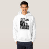 dubstep hoodie m2 ( in lak ' ech ! ) (Voorkant volledig)