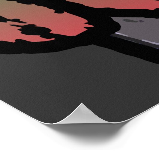 Dubstep junkie poster (Hoek)