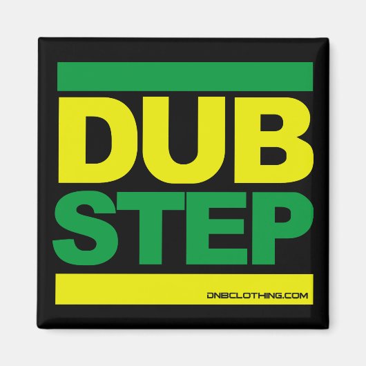 Dubstep Koelkast Magnet Magneet (Voorkant)