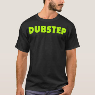 Dubstep ( Limoen ) zwart T-shirt