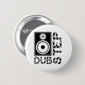 Dubstep Loudspeaker E Ronde Button 5,7 Cm (Voorkant /achterkant)