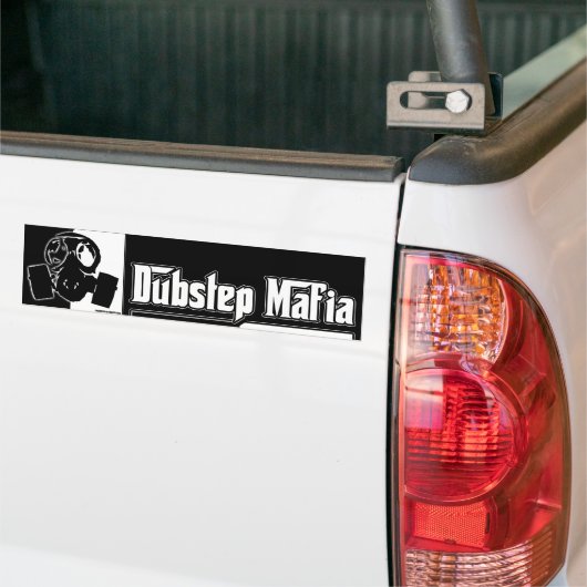 DUBSTEP Mafia Dub Stap muziek Dubstep kleding Bumpersticker (Op Truck)