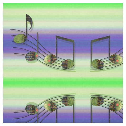 Dubstep note le tissu (Échantillon)