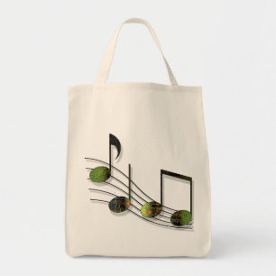 Dubstep Notes-Canvas tas