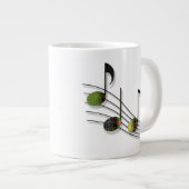 Dubstep Notes Spécialité Mug (Devant droit)