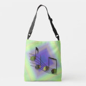 Dubstep-notities All-Over-Print tas (Achterkant)