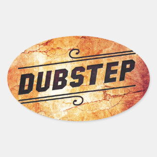 Dubstep Ovale Sticker