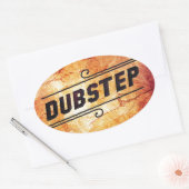 Dubstep Ovale Sticker (Envelop)