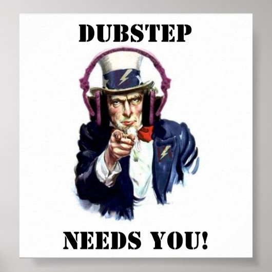 Dubstep poster (Voorkant)