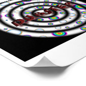 DUBSTEP psychedelic Poster (Hoek)