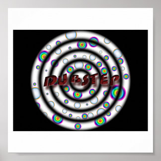 DUBSTEP psychedelic Poster