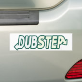 DUBSTEP slaat vers Bumpersticker (Op auto)