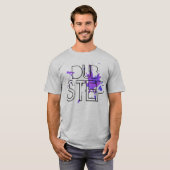 DubStep Splatter T-shirt (Voorkant volledig)