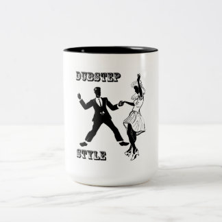 Dubstep Style-Mok Tweekleurige Koffiemok