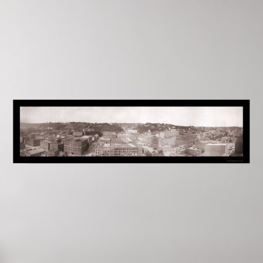 Dubuque, IA Foto 1907 Poster (Voorkant)